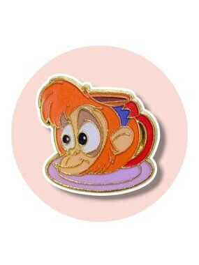 Aladdin Disney Pin: Abu Coffee Cup